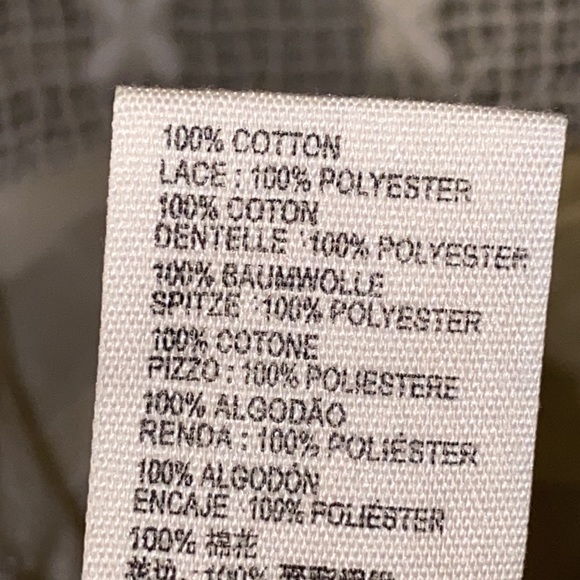 NWT FreePeople Ivory Lace Short Sleeve Off Shoulder Party Peasant Top in Ivory S - Picture 13 of 16